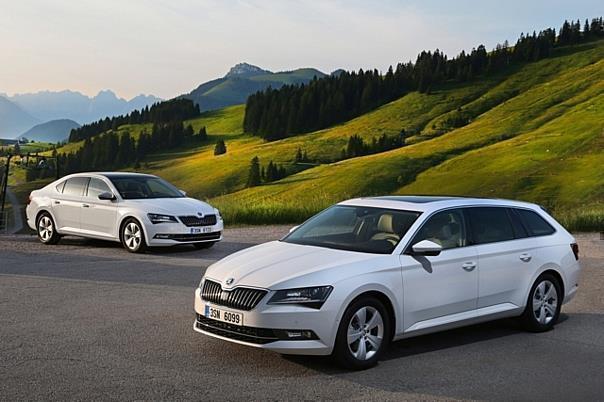 Der neue SKODA Superb GreenLine: mehr als 1.780 km mit nur einer Tankfüllung.